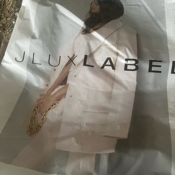 JLUXLABEL Gold Sequin Velvet Skirt Set - Picture 11 of 16